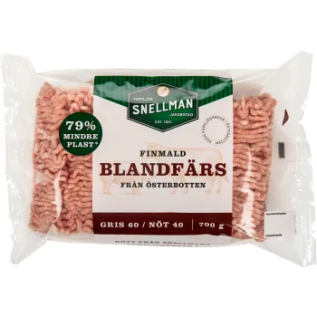 Blandfärs ca 700g Familjen Snellman.