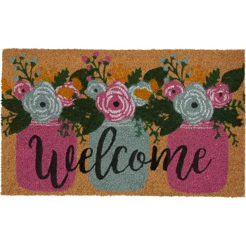 Dörrmatta Welcome 45x75cm.