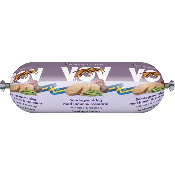 Hundfoder Lamm/Rosmarin 550g Vov.