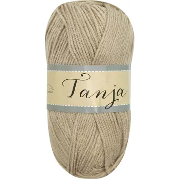 Garn Tanja 820 Beige 100g Falkgarn.