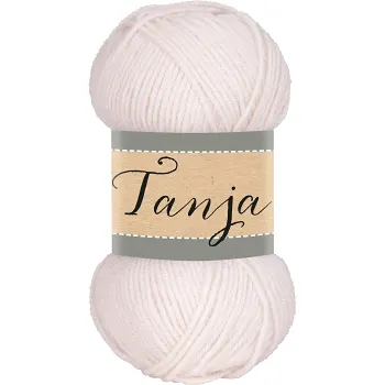 Garn Tanja 023 Ecru 100g Falkgarn.