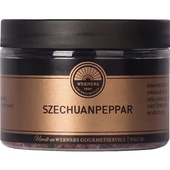 Szechuanpeppar Hel 30g Werners Gourmetservice.