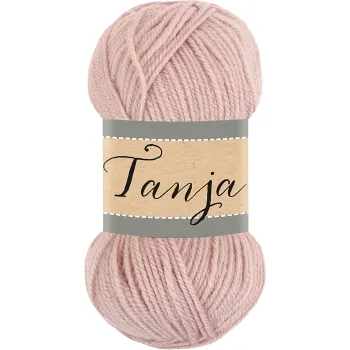 Garn Tanja 805 Ljus Puderosa 100g Falkgarn.