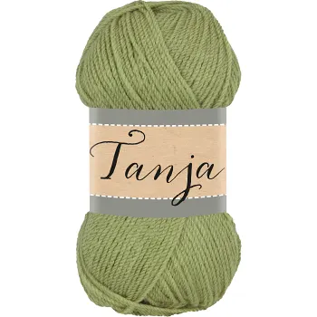 Garn Tanja 810 Dimgrön 100g Falkgarn.