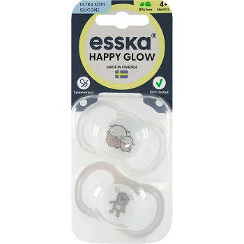 Napp Happy Glow Silikon 2-p 4m+ Esska.