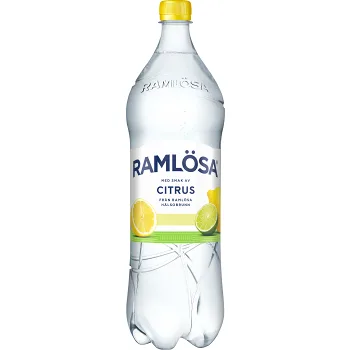 Kolsyrat vatten Citrus 1.5l Ramlösa.
