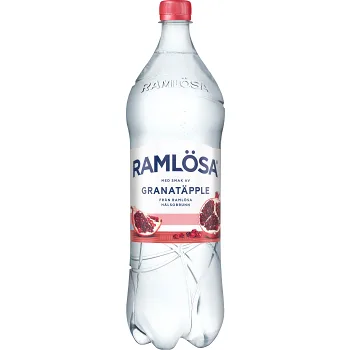 Kolsyrat vatten Granatäpple 1.5l Ramlösa.