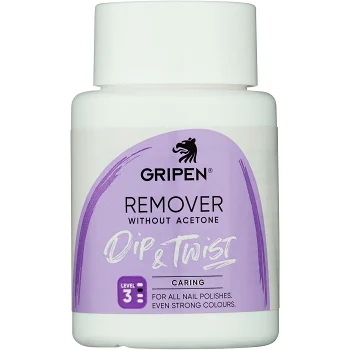 Nagellacksremover Dip &amp; Twist 75ml Gripen.