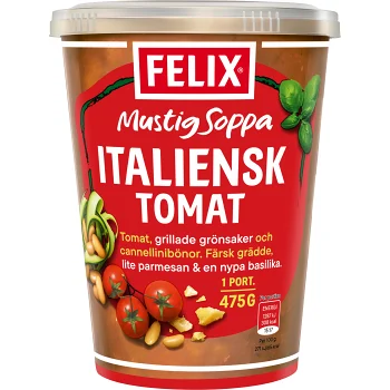 Tomatsoppa Italiensk 475g Felix.