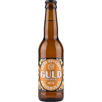 Öl Guld Pilsner 3,5% 330ml Mora Bryggeri.