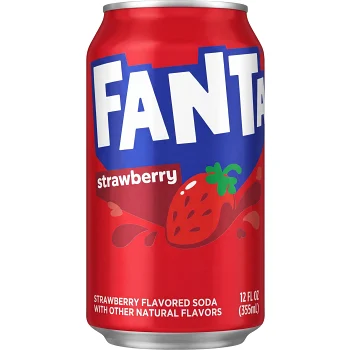 Läsk Med Jordgubbssmak 355ml Fanta.