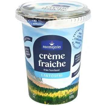 Crème Fraiche Laktosfri 500g Norrmejerier.
