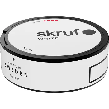 no.24 White Xtra Strong 21.6 Gram Skruf.