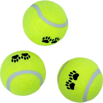 Hundleksak Tennisbollar 3pack Happy Petzy.