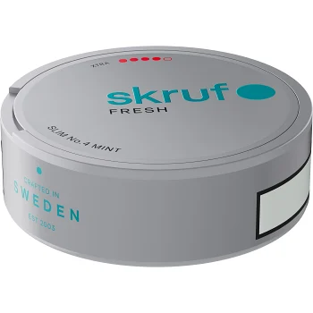 no.4 Mint Xt Strong Fr 16.6 Gram Skruf.