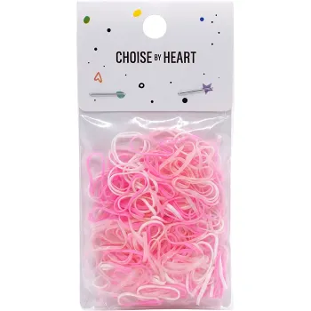 Hårsnoddar Mini Rosa 1st Choise By Heart.