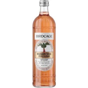 Läsk Rhubarb Tonic Sockerfri 500ml Birdcage.