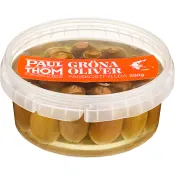 Gröna Oliver Färskostfyllda 250g Gourmet Gruppen.