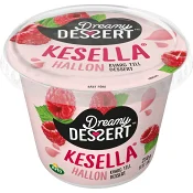 Dessertkvarg Kesella® Hallon 5% 250g Dreamy Dessert.
