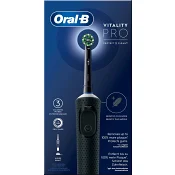 Eltandborste Vit Pro Svart Oral-B.