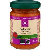 Pesto Röd Ekologisk 130g Urtekram.