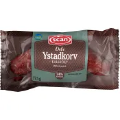 Ystadkorv Kallrökt 74% Kötthalt 175g Scan.