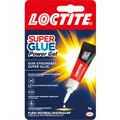 Lim Super Glue Power Gel 3g Loctite.