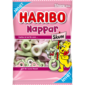 Godis Nappar Skum 120g Haribo.