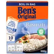 Basmatiris Boil in bag 500g Ben´s Original.