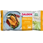 Vårrullar kyckling 6-p 600g Daloon.
