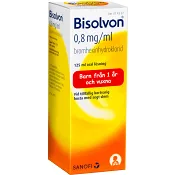 Bisolvon Barn från 12 månader Oral lösning 0,8mg/ml 125ml.