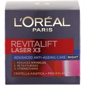 Ansiktskräm Natt Revitalift Laser Advance Anti-age 50ml L'Oreal.