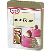 Bakdekor Rose &amp; Gold 42g Dr. Oetker.