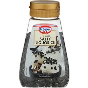 Strössel Saltlakrits 90g Dr.Oetker.