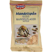 Mandelspån Rostade 50g Dr.Oetker.