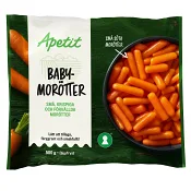 Baby morötter 500g Apetit.
