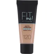 Foundation Fit Me Matte &amp; Poreless Classic Ivory 120 30ml Maybelline.
