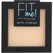 Puder Fit Me Matte &amp; Poreless Natural Ivory 105 1-p Maybelline.