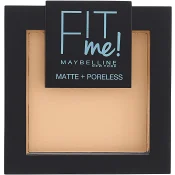 Puder Fit Me Matte &amp; Poreless Ivory 115 1-p Maybelline.