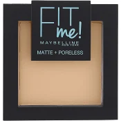 Puder Fit Me Matte &amp; Poreless Classic Ivory 120 1-p Maybelline.