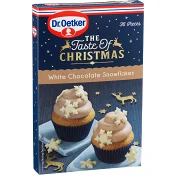 Vit Choklad Snöflingor 36-p 38g Dr. Oetker.