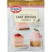 Tårtmousse Jordgubb 96g Dr.Oetker.