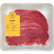 Lövbiff Färsk av innanlår ca 1kg Hacksta Köttdisk.
