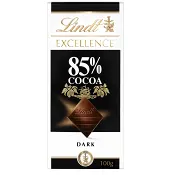 Chokladkaka EXCELLENCE 85% Kakao Mörk Choklad 100g Lindt.