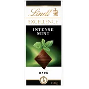 Chokladkaka EXCELLENCE Mint Mörk Choklad 100g Lindt.
