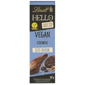 Chokladkaka HELLO Vegan Cookie Havremjölk 100g Lindt.