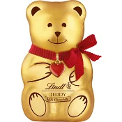 Chokladnalle TEDDY Jul guld 100g Lindt.