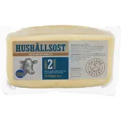 Hushållsost 26% ca 500g Gäsene Mejeri.