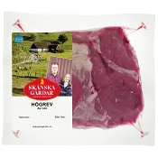 Högrev Färsk benfri ca 1kg Skånska Gårdar.