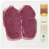 Ryggbiff Färsk skivad ca 350g Smålandskött.